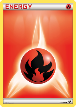 Fire Energy #133 XY