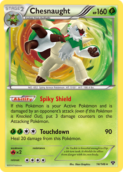 Chesnaught #14 XY