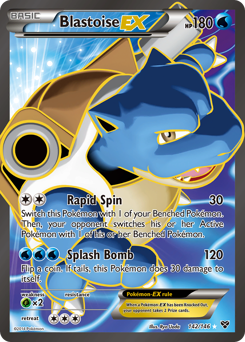 Blastoise-EX #142 XY