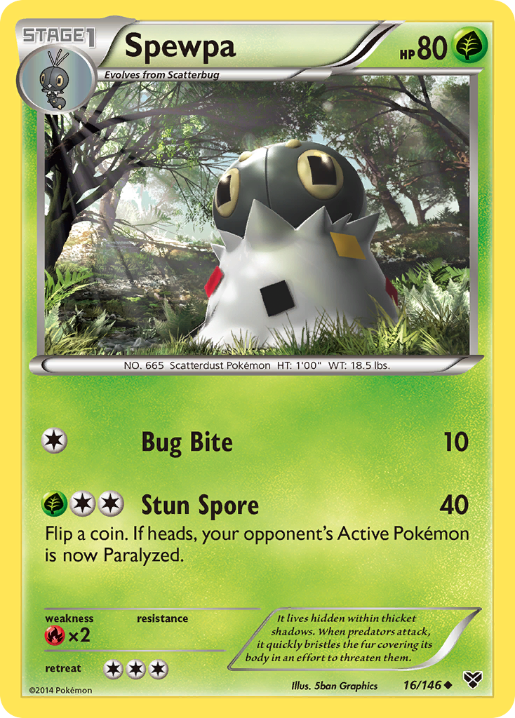 Spewpa #16 XY