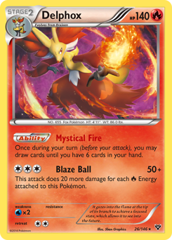 Delphox #26 PSA 10