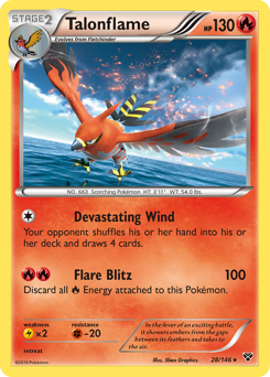 Talonflame #28 XY