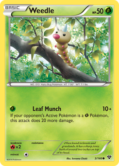 Weedle XY #3