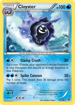 Cloyster #32 XY