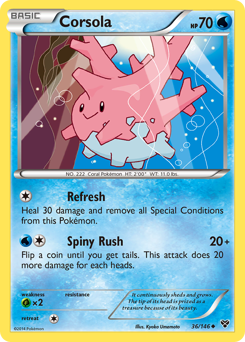 Corsola #36 XY