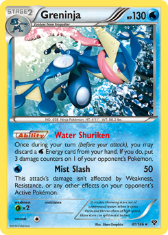 Greninja #41 XY