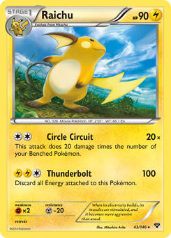 Raichu #43 PSA 10
