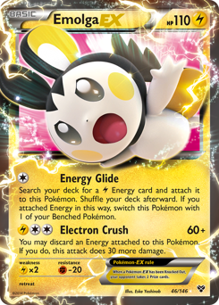 Emolga-EX #46 XY