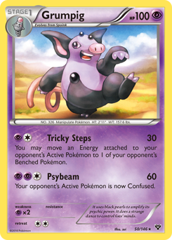 Grumpig #50 XY