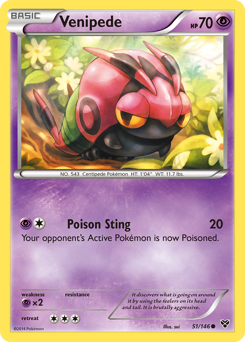 Venipede #51 XY