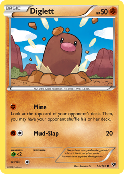 Diglett #58 XY
