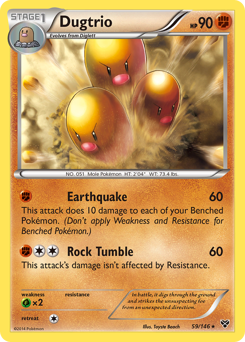 Dugtrio #59 PSA 10