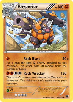 Rhyperior #62 XY