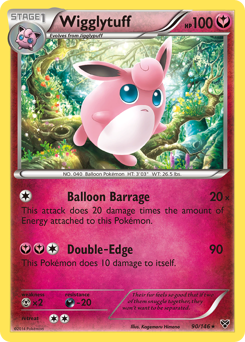 Wigglytuff #90 XY