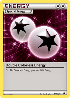 Double Colorless Energy #114 Fates Collide