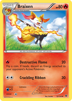Braixen #12 Fates Collide