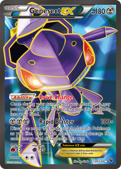 Genesect-EX #120 Fates Collide