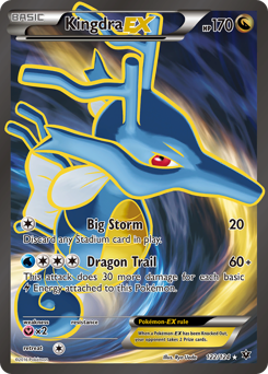 Kingdra-EX #122 Fates Collide