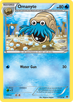 Omanyte #17 Fates Collide