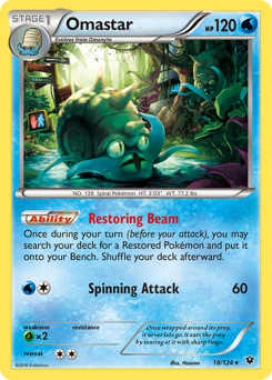 Omastar #18 Fates Collide