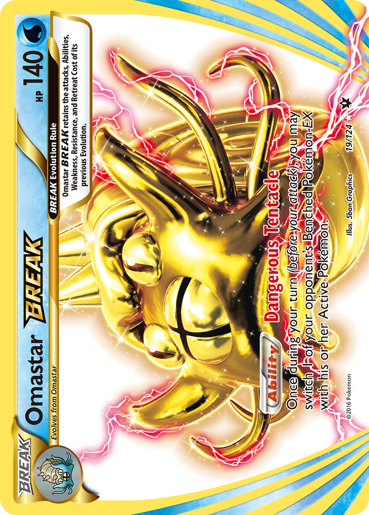 Omastar BREAK #19 Fates Collide