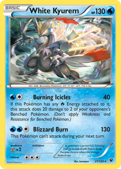 White Kyurem #21 Fates Collide