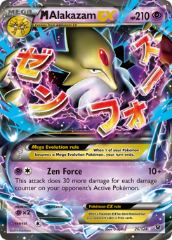 M Alakazam-EX #26 Fates Collide
