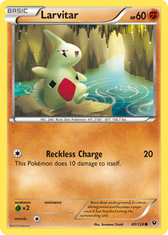 Larvitar #40 PSA 10