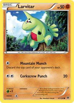 Larvitar #41 PSA 10