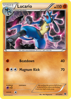 Lucario #47 Fates Collide