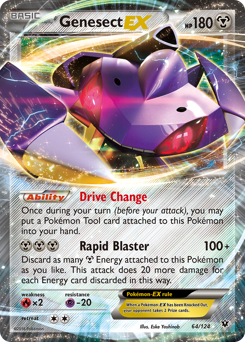 Genesect-EX #64 Fates Collide