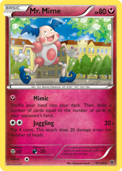 Mr. Mime #67 Fates Collide