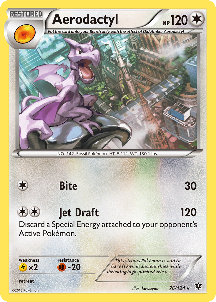 Aerodactyl #76 Fates Collide