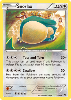 Snorlax Fates Collide #77