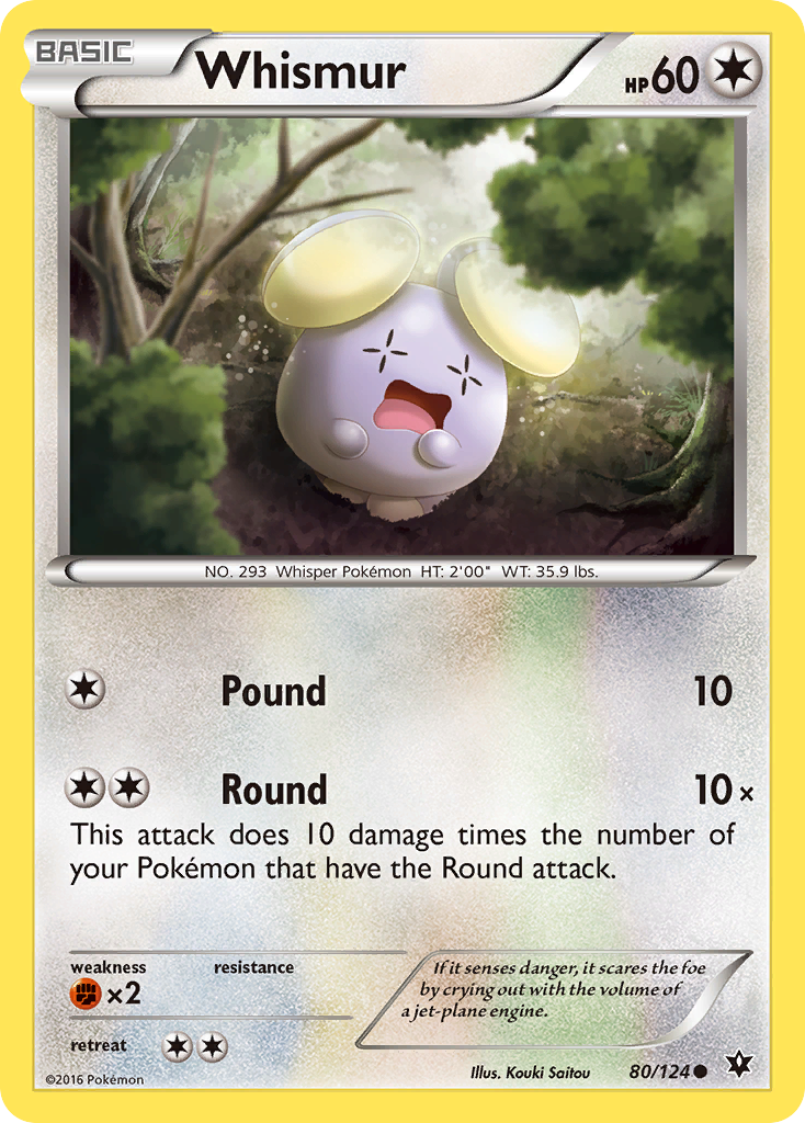 Whismur #80 Fates Collide