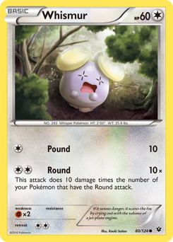 Whismur #80 Fates Collide