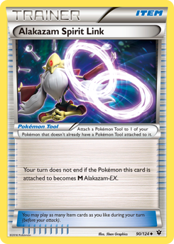Alakazam Spirit Link #90 Fates Collide