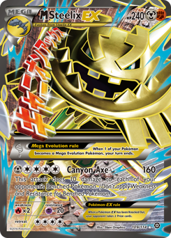 M Steelix-EX #109 Steam Siege