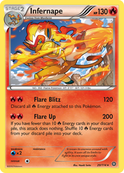 Infernape #20 Steam Siege