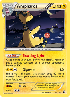 Ampharos Steam Siege #40