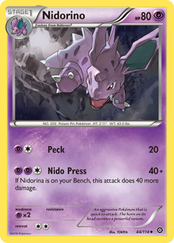Nidorino #44 Steam Siege