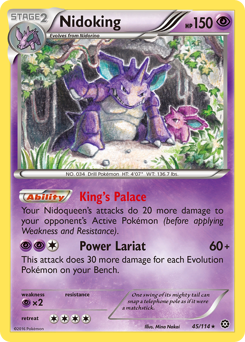 Nidoking #45 Steam Siege