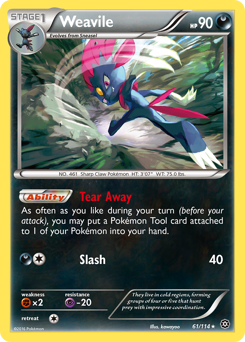 Weavile Steam Siege #61