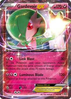 Gardevoir-EX #78 Steam Siege