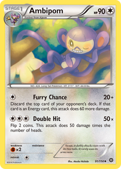 Ambipom #91 Steam Siege