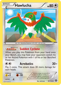 Hawlucha Steam Siege #97