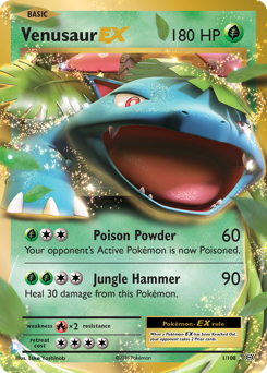 Venusaur-EX #1 Evolutions