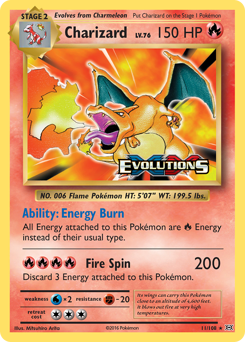 Charizard Evolutions