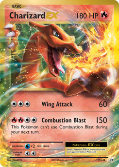 Charizard-EX #12 Evolutions