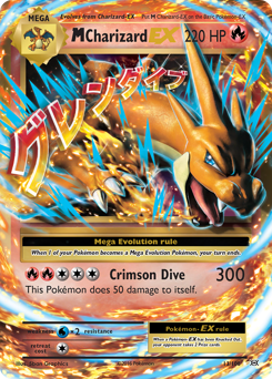 M Charizard-EX #13 Evolutions